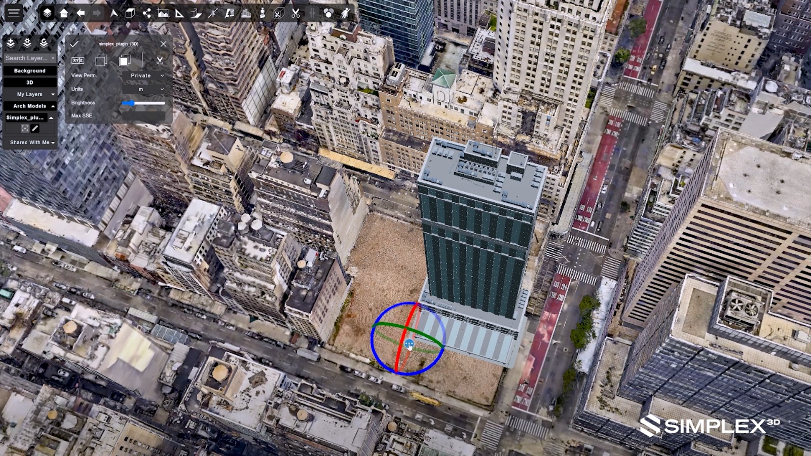 Simplex3D - Integrazione Revit per Provider di Mappe 3D